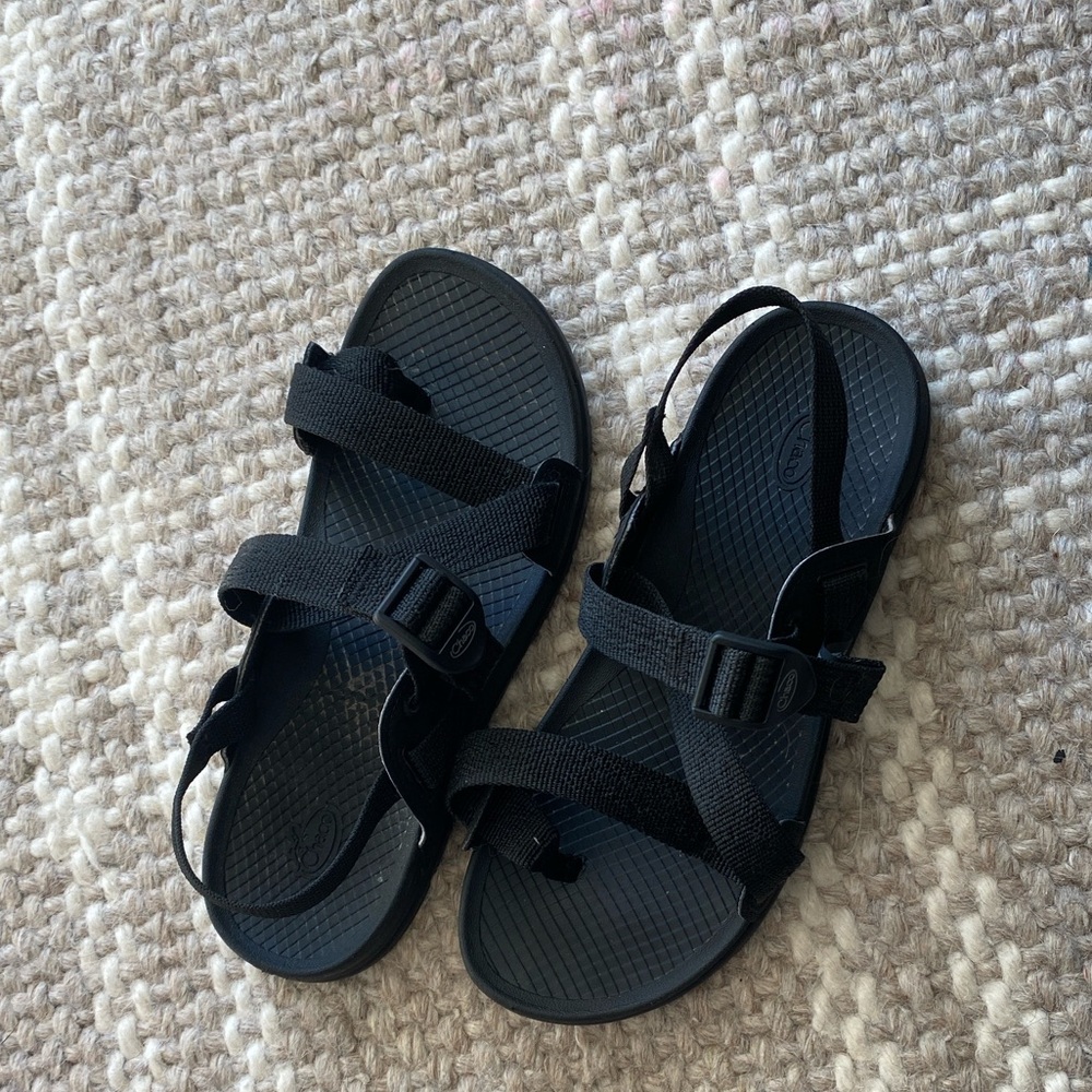 Chaco Women's Black Strappy Sandals